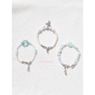 Minky bracelets beads | BEAD BRACELET | Coquette bead bracelet