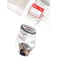 EX5 DREAM FRONT TOP CHROME LOGO DEPAN COVER DADA EMBLEM HORN 87101-KFV-M10 ORIGINAL100%HONDA