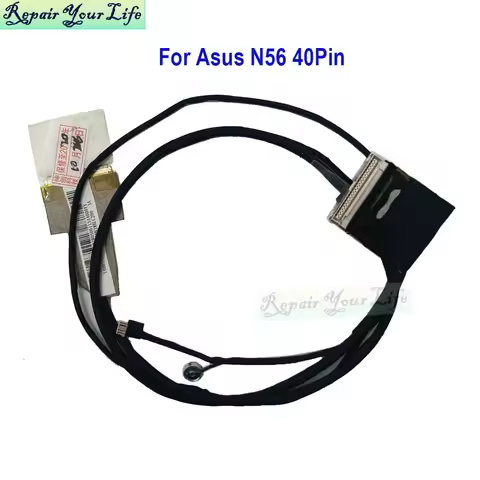 Laptop LCD Screen Cable For ASUS N56 N56JR N56V N56VM N56VV N56VZ 14005-01140100 00280500 DDNJ8BLC10