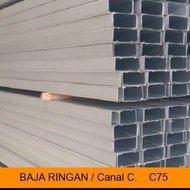 Baja ringan c 75 / kanal c 0,75 panjang 6 meter