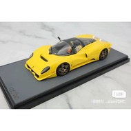 [Ready Stock] Hand-Made Kit 1/43 Ferrari P4/5 Yellow Customized Art Edition Limited 20 Sets, Detail 