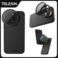 TELESIN Phone CPL VND Filter For iphone 15 pro 15 pro max with Phone Protective Case Lens Filter For