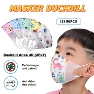 ORIGINAL KUMADA Masker Anak-anak Duckbill Masker Tiga Dimensi Anak