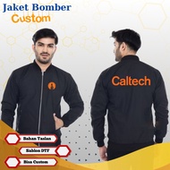California Institute Of Technology Custom Bomber Jacket 1
