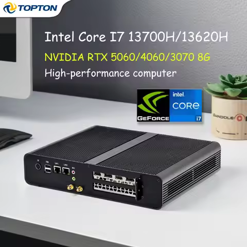 V7 Gaming Mini PC, NVIDIA GeForce RTX 5060/4060/3070 8G, Intel Core i7 13700H/13620H, Windows 11 Pro