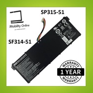 ACER SP315-51 SP513-51 SWIFT 3 SF314-51 SF314-52 SF314-54 SF314-55 SF315-51 R3-131 R7-371 R7-372 Notebook Laptop Battery