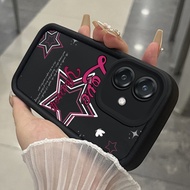 Case For OPPO A3 4G A3 Pro 5G A3X 4G A3X 5G A40 A60 5G Three-Color Star Phone Silicone Shockproof