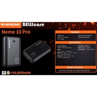 Riversong Nemo 10 Pro 10000mAh Mini Power Bank Black