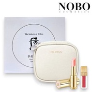 后 - Whoo - 拱辰享 美華麗光感潤唇膏套裝 [潤唇膏#粉色 3.3g + 唇釉 #N.18 Rose Pink 2.1g] (平行進口)