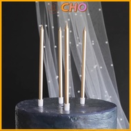 CHO Party Cake Candle Creative Birthday Candle Gold-plating Birthday Candle