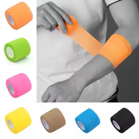 Elastic Kinesiology Tape Therapeutic Waterproof Muscle Support Adhesive Kinesio Tape Bandage Fitness
