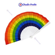 LGBT rainbow WS95 fan