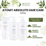 Atomy Absolute Conditioner, Shampoo, Treatment Hair Shampoo Hair Care Syampu Rambut 洗发水