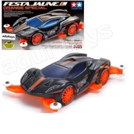 TAMIYA 95658 FESTA JAUNE L ORANGE SPEC (CARBON PATTERN PRINTED BODY)