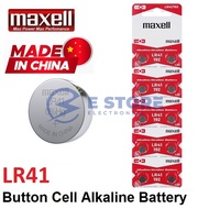 LR41 AG3 LR736 392A 192 SR41 Original Maxell Button Cell Alkaline Battery