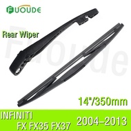 Rear Wiper Blade 14 Inch Rubber For Infiniti FX35 FX37 FX45 FX50