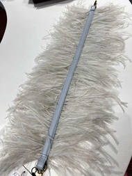 XOTIQUE Ostrich Fur Bag Strap