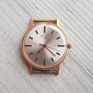 POLJOT 17 珠寶男士腕錶 Au 20 鍍金 - 蘇聯上發條腕錶 USSR