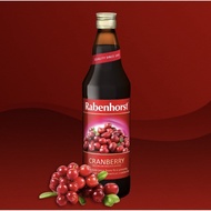 Rabenhorst Pure Cranberry Juice 750ml