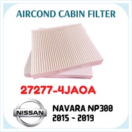 Nissan Navara NP300 2015 - 2019 Air Cond Cabin Filter (27277-4JA0A)