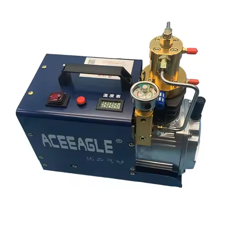 220V 1.8KW 40 Mpa High Pressure Air Pump Electric Air Compressor Pneumatic Inflator for Airgun Scuba