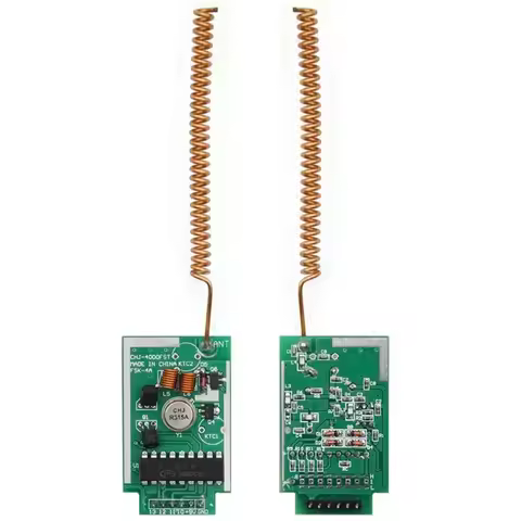 433MHz Wireless Transmitter Module Kit with 4km Range for Remote Control Projects 4000 Meter Signal 