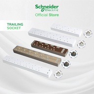 Schneider Electric- AvatarOn Trailing socket 4Gang or 6 Gang, with and without USB, 3Meters (Extensi