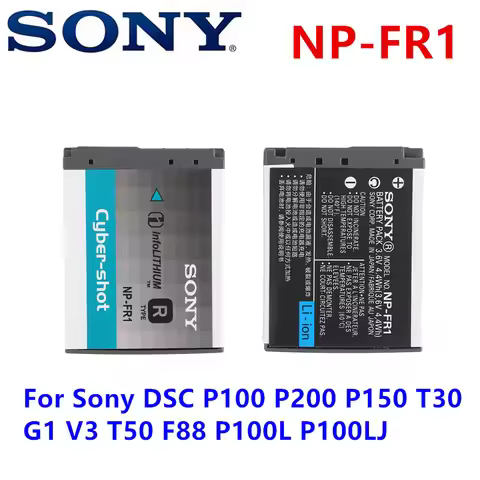 Original NP-FR1 for Sony NPFR1 Replacement Camera Battery for Sony DSC P100 P200 P150 T30 G1 V3 T50 