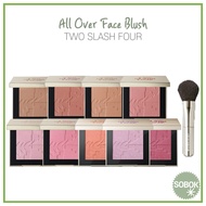 [TWO SLASH FOUR] All Over Face Blush 9 colors 5.5g cheek blusher