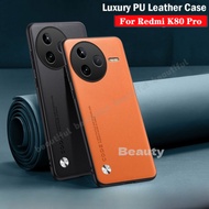 For Redmi K80 Pro 5G Case PU Leather Back Cover For Xiaomi Redmi K80 Pro K 80 K80Pro Redmik70 Ultra 
