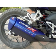 WINNER X 2019 - 2021, WINNER X V3 2022 exhaust cover and tail set comes with screws (used to replace