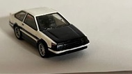 扭蛋 1/72 頭文字D 秋山涉 Toyota Corolla Levin AE86