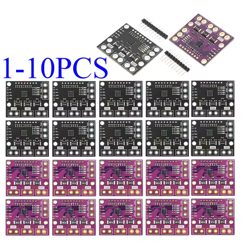 1-10PCS I2C SMBUS INA3221 Triple-Channel Shunt Current Power Supply Voltage Monitor Sensor Board Mod