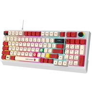 New Style Ready Stock Wired Mechanical Keyboard K98 RGB Light Green Axis 98-Key Full-Key No Rush Gam