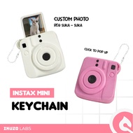 Aster CUSTOM INSTAX Keychain by ikuzolabs | Custom photo keychain intax camera pocket