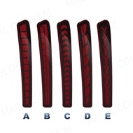 Car Rear Bumper Reflector For Toyota Corolla Altis L LE XLE 2020 2021 Red Smoked Sequential Turn Sig