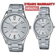 [2YEARS WARRANTY] Men Ladies Couple Watch MTP-V005D-7B LTP-V005D-7B Analogy V005D-7B V005D-7 V005D