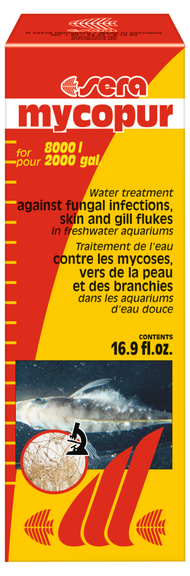 FISH SICK CURE Sera Mycopur Water Medicine/Treatment, 100 ml