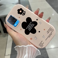 Case For OPPO A54 Shockproof Flower Phone