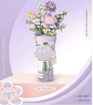 Loz mini 杯花 迷你積木 靜謐紫