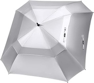 G4Free Golf Umbrella 62/68 Inch Extra Large Vented Square Umbrella Windproof Automatic Open Rain Umb