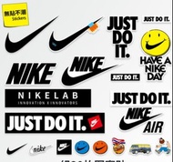 [行李·Macbook貼紙] Nike 潮牌行李箱旅行箱貼紙拉桿箱子筆記本電腦防水貼畫 Apple ipad macbook