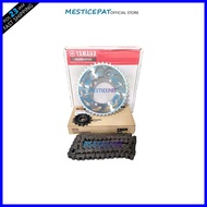 New Yamaha R25 Set Sprocket + Chain Kit Rantai Racing Motorcycle Motosikal Modify Engine Spare Parts