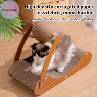 PeaceShells Cat Scratcher Couch, Cat Sofa, Cardboard Cat Scratcher Couch, Cat Scratcher Sofa Bed Car