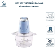 Máy Xay Thịt Đa Năng 500W, 4 Lưỡi Dao, Dung Tích 3.5L – Xay Nhanh, Tiện Lợi - HÀNG CHÍNH HÃNG MINIIN