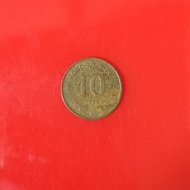 Koin Hongkong 10 Cent 1982