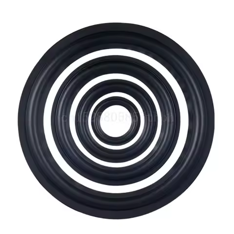 4/5/6.5/8/10/12" Elastic Rubber Ring Speaker Surround Repair Woofer Edge