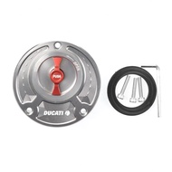 ฝาครอบถังเชื้อเพลิงรถมอเตอร์ไซค์สำหรับ DUCATI 1098 1198 S R 748/S 848 EVO 996ฝาปิดกล่องน้ำมันก๊าซด้า