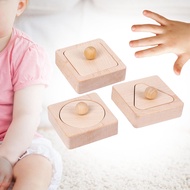 segolike Wooden Shape Matching Puzzle Geometric Matching Sorting Board for Gift Kids