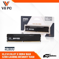 KLEVV BOLT X Memory 16GB DDR4 3200 CL16 OC XMP UDIMM KD4AGU880-32A160T(Desktop)